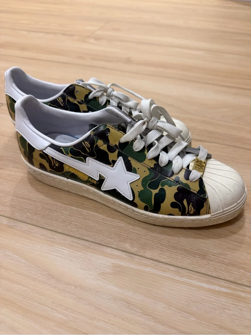 Adidas Superstar BAPE camo sneakers - Picture 2 of 14